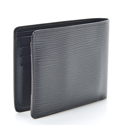 Louis Vuitton Epi Multiple Wallet Blue Nuit 3 of 7