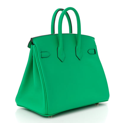 Hermes Swift Birkin 25 Menthe 3 of 12