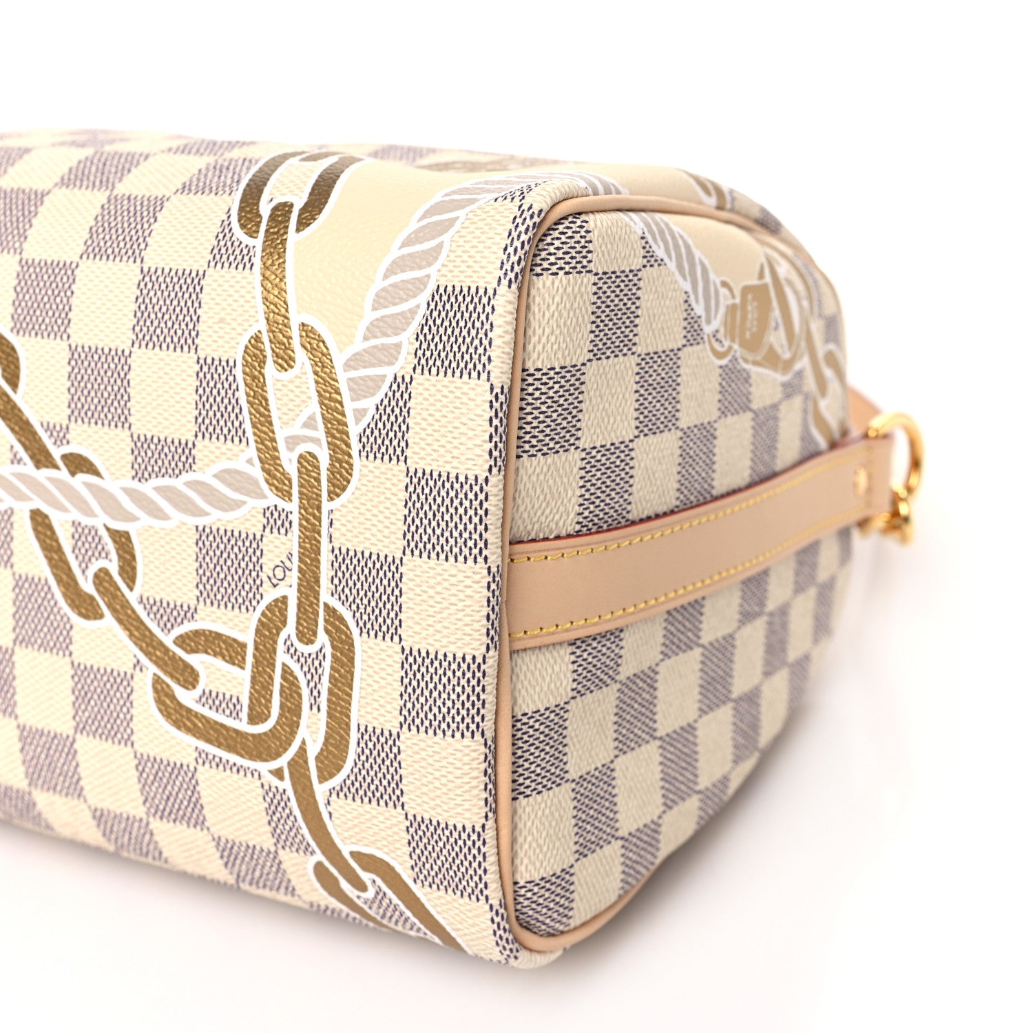 Louis Vuitton Damier Azur Nautical Speedy Bandouliere 25 8 of 9