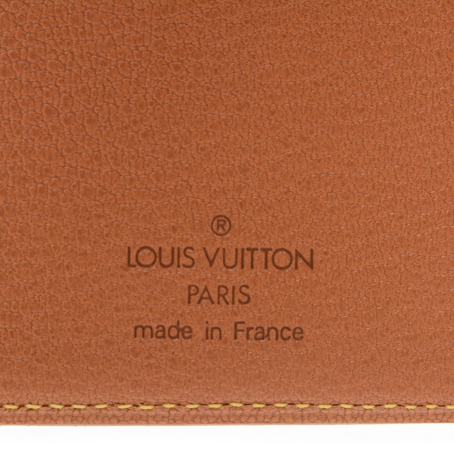 Nomade Pocket Agenda Cover Caramel