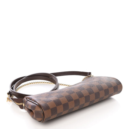 Louis Vuitton Damier Ebene Eva Clutch 3 of 8