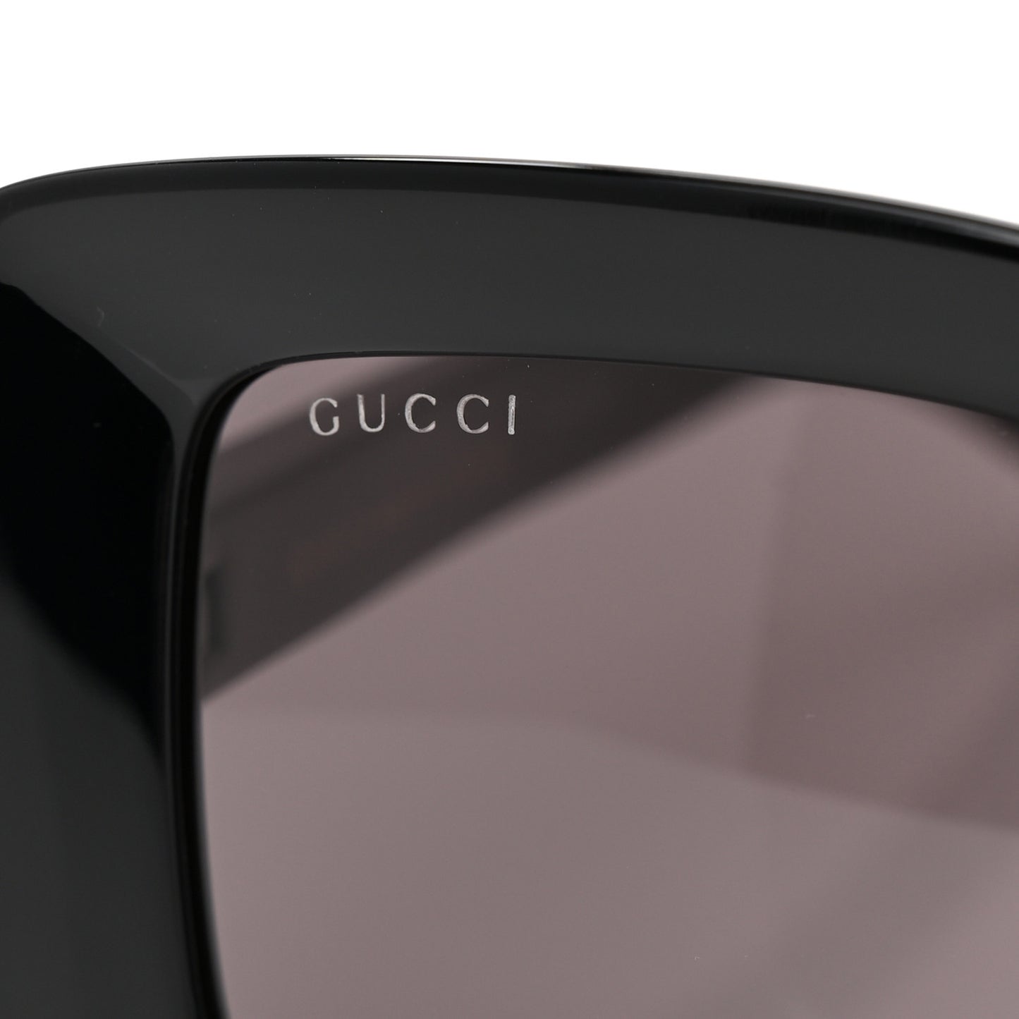 Acetate Square Frame Sunglasses GG1718S Black