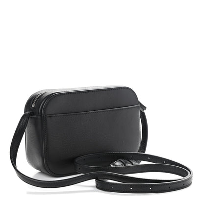 Balenciaga Calfskin Logo XS Everyday Camera Bag Black 3 of 10