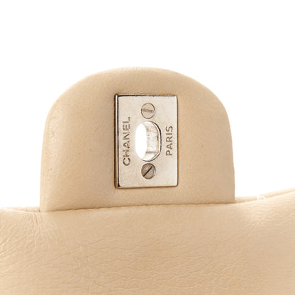 Chanel Deerskin Quilted Medium Easy Flap Beige 7 of 13