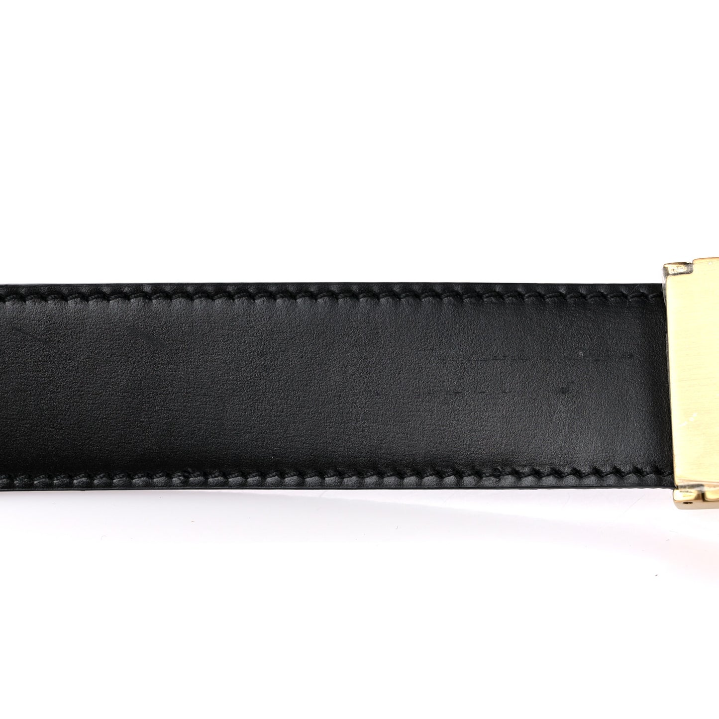 Cuoio Romano FF Buckle Belt 120 48 Black