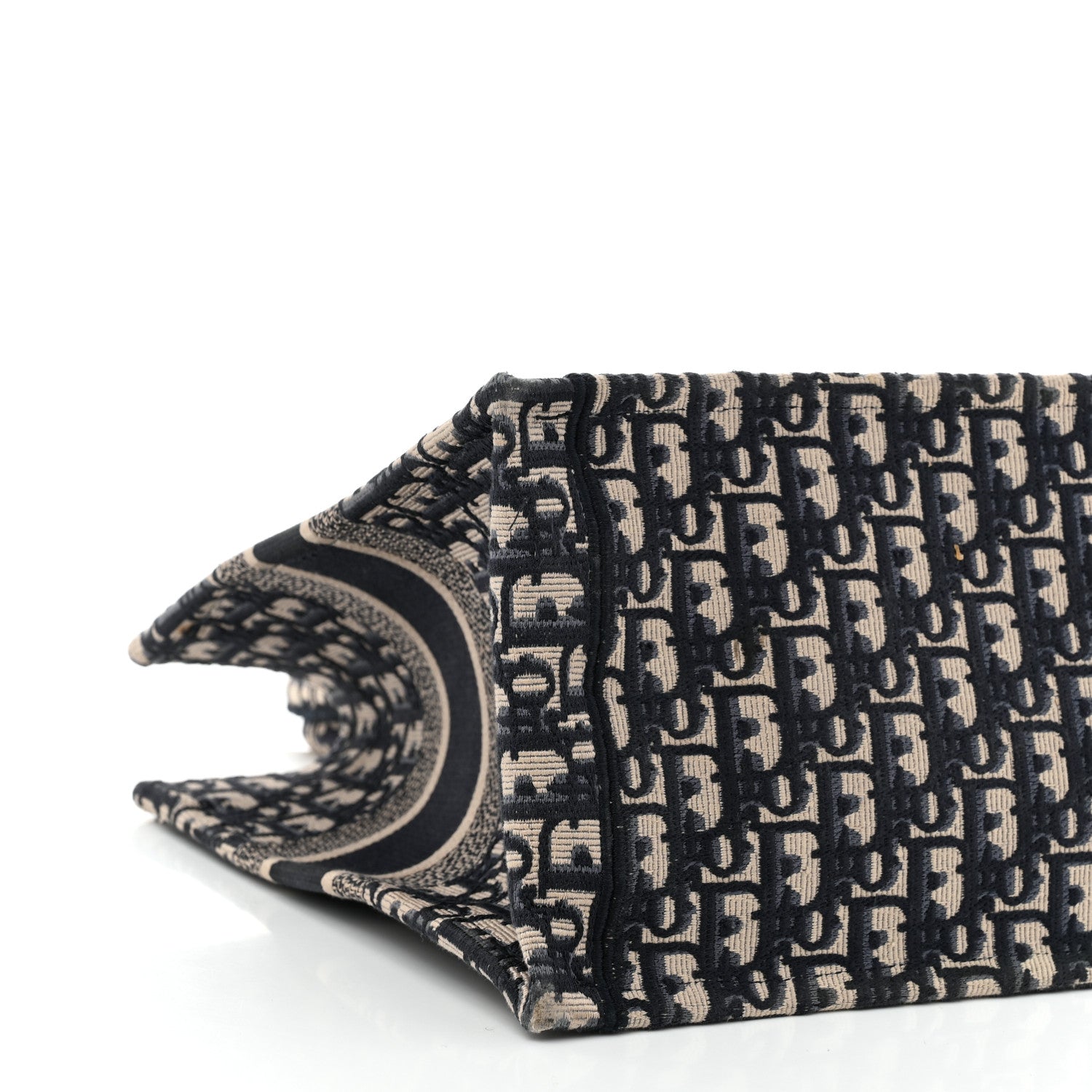 Christian Dior Oblique Medium Book Tote Blue Multicolor 9 of 11