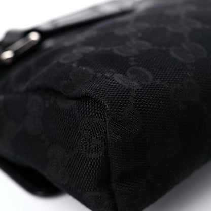 Gucci Calfskin Monogram Belt Bag Black 10 of 16
