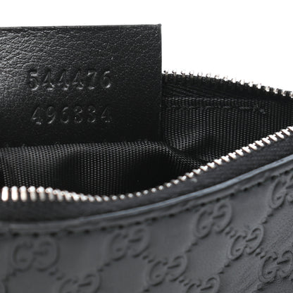 Gucci Microguccissima Key Ring Coin Case Black 7 of 8