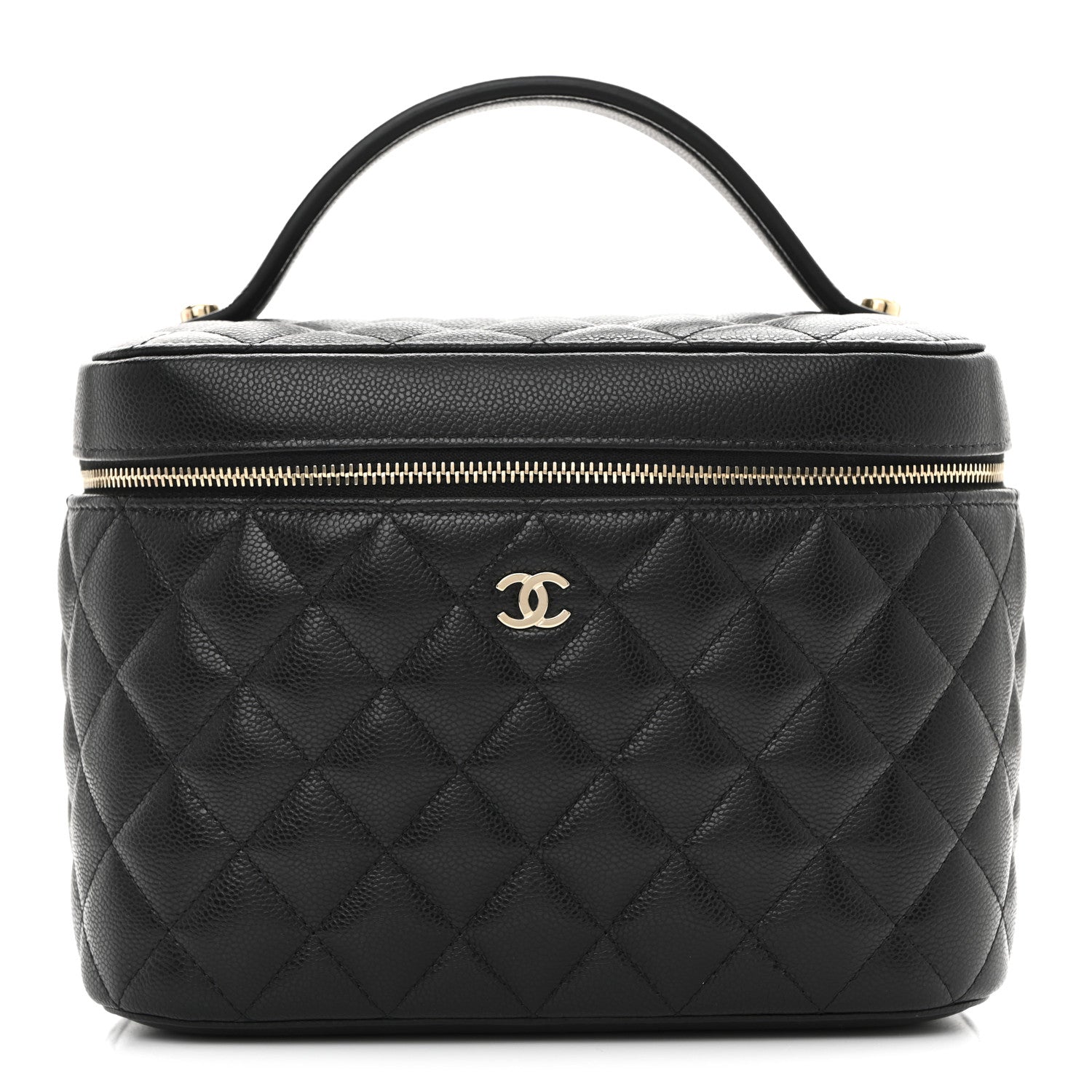 Chanel Caviar Quilted Large Vanity Pouch Black 1 of 11