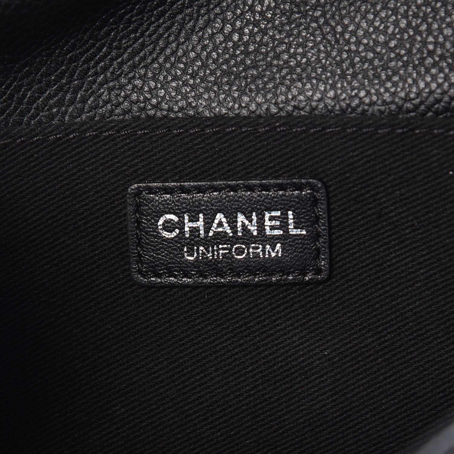 Chanel Grained Calfskin Quilted 2.55 Reissue Flap Belt Bag Clutch Black 5 of 7