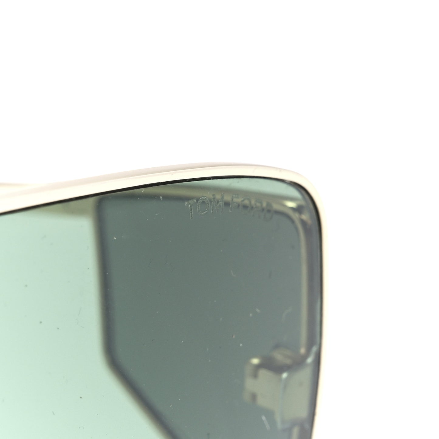 Square Spector Sunglasses TF 708 Green Gold