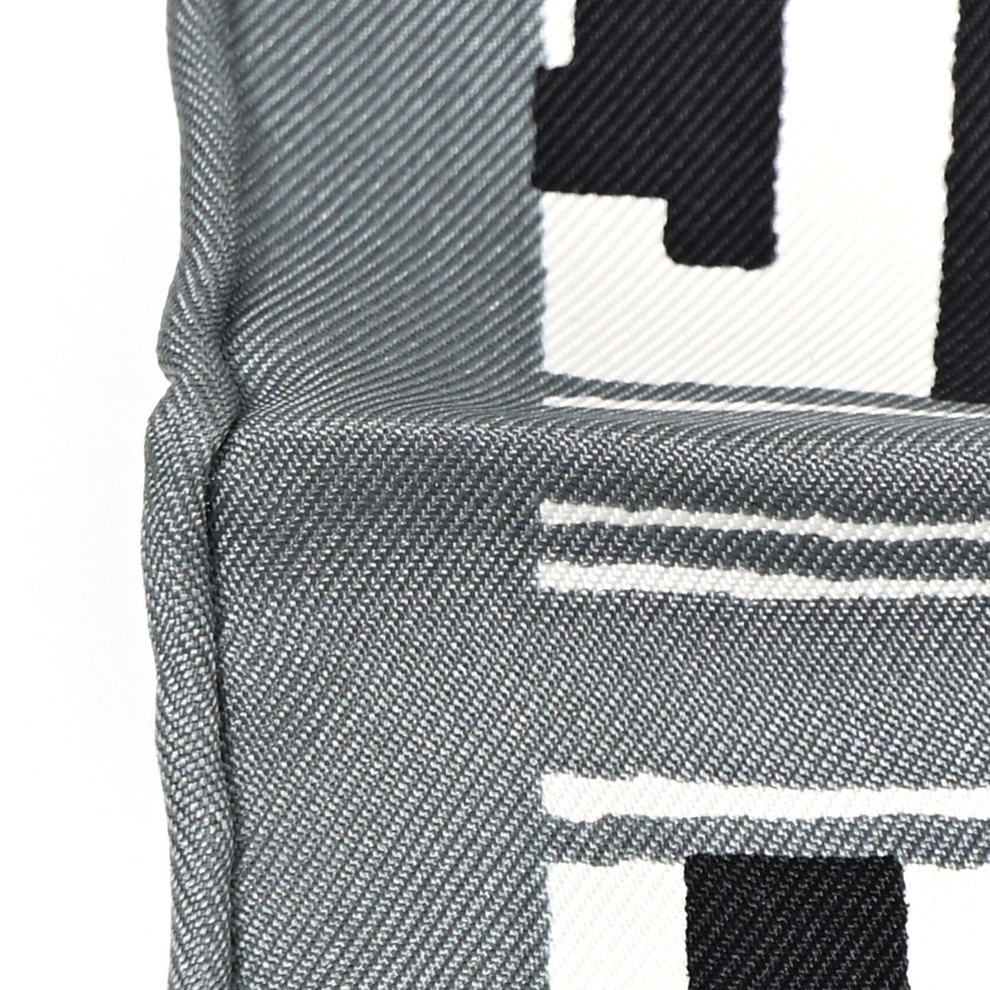 Silk Jeu De Soie Scarf 90 Gris Menthol White