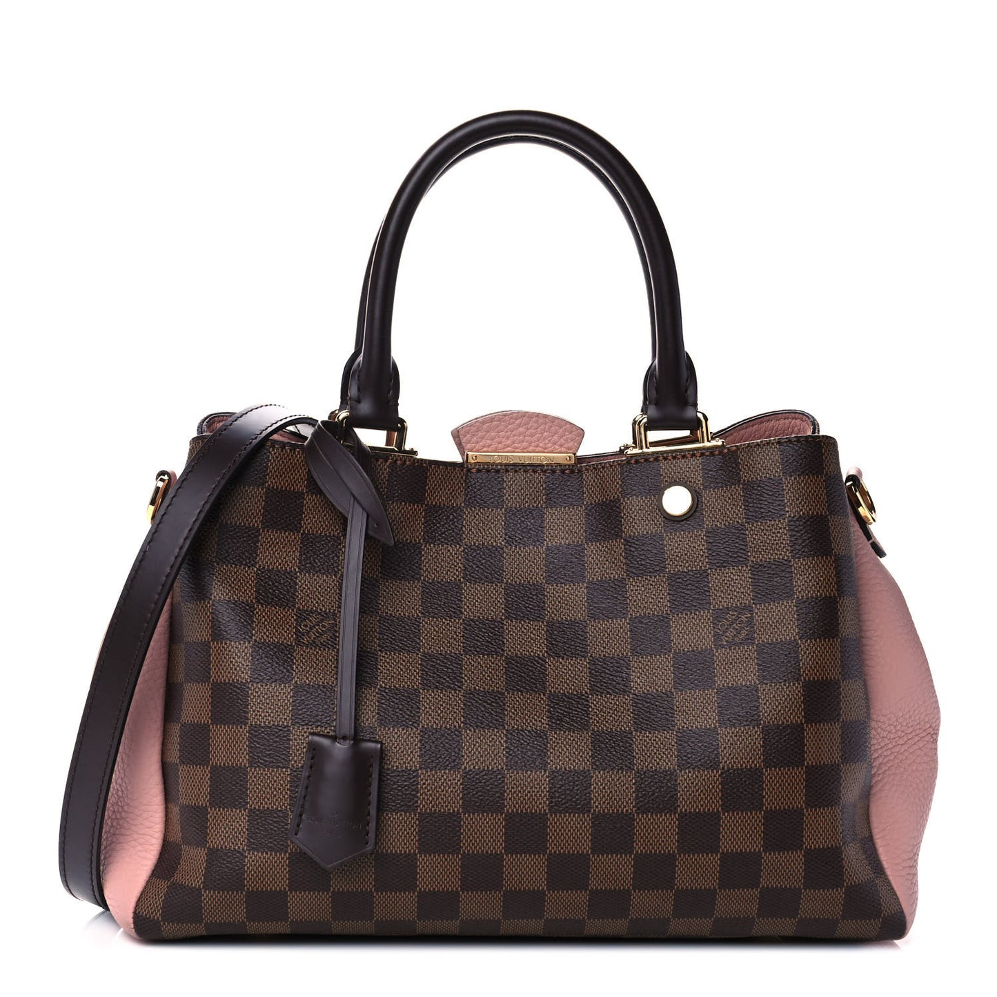 Damier Ebene Cuir Taurillon Brittany Magnolia