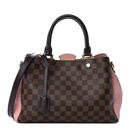 Louis Vuitton Damier Ebene Cuir Taurillon Brittany Magnolia 1 of 14