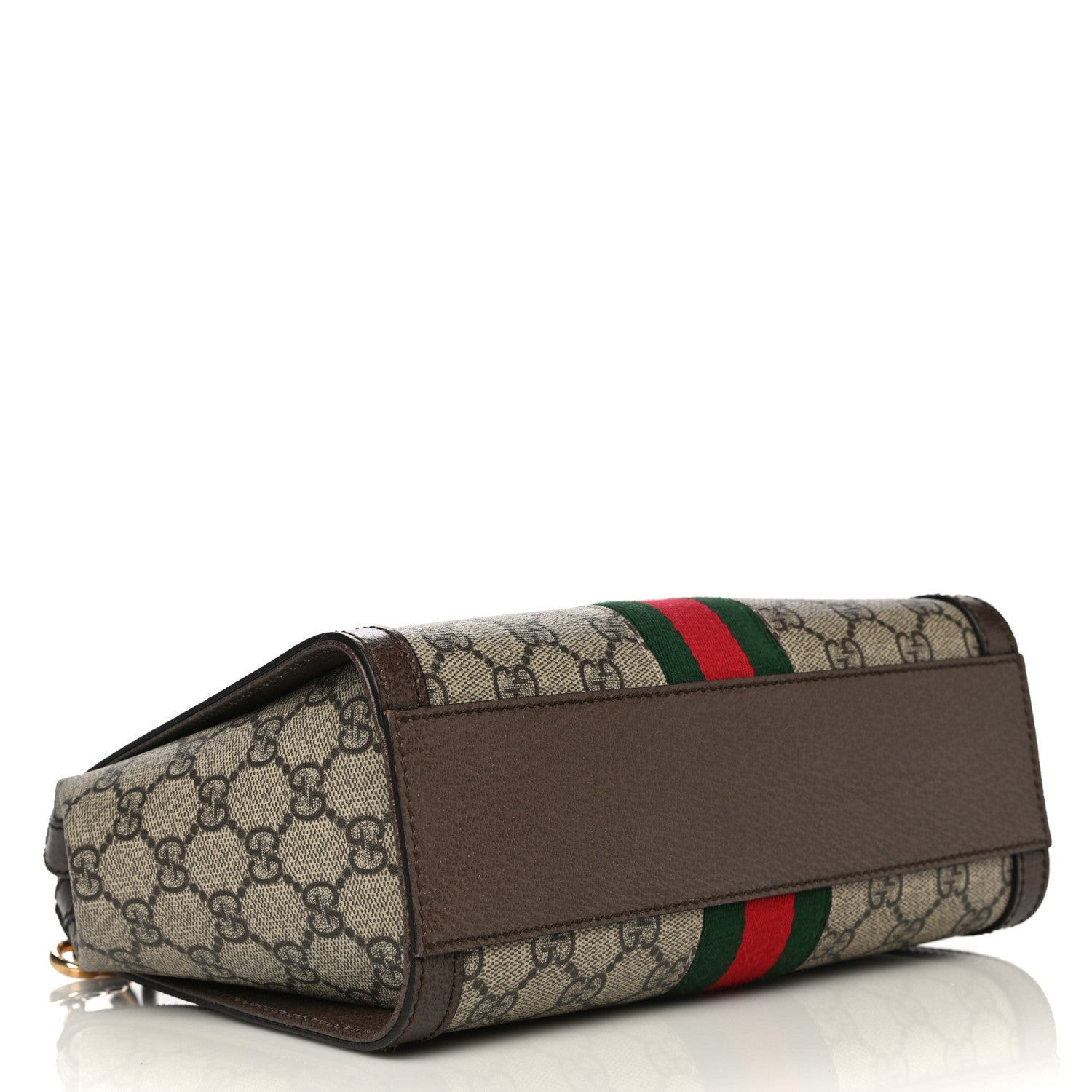 Gucci GG Supreme Monogram Small Ophidia Tote Bag Brown 3 of 10
