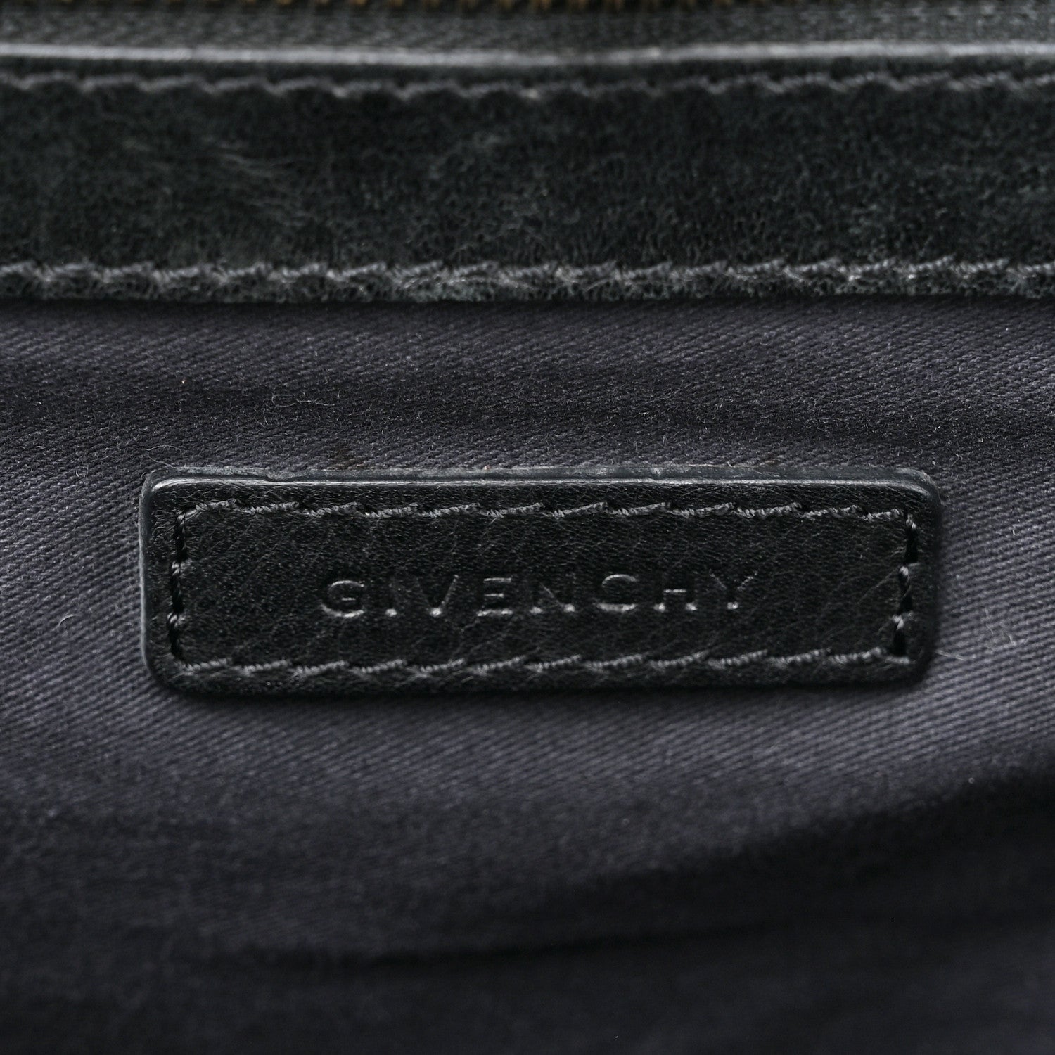 Givenchy Calfskin Bolt Stud Mirte Saddle Bag Black 6 of 21