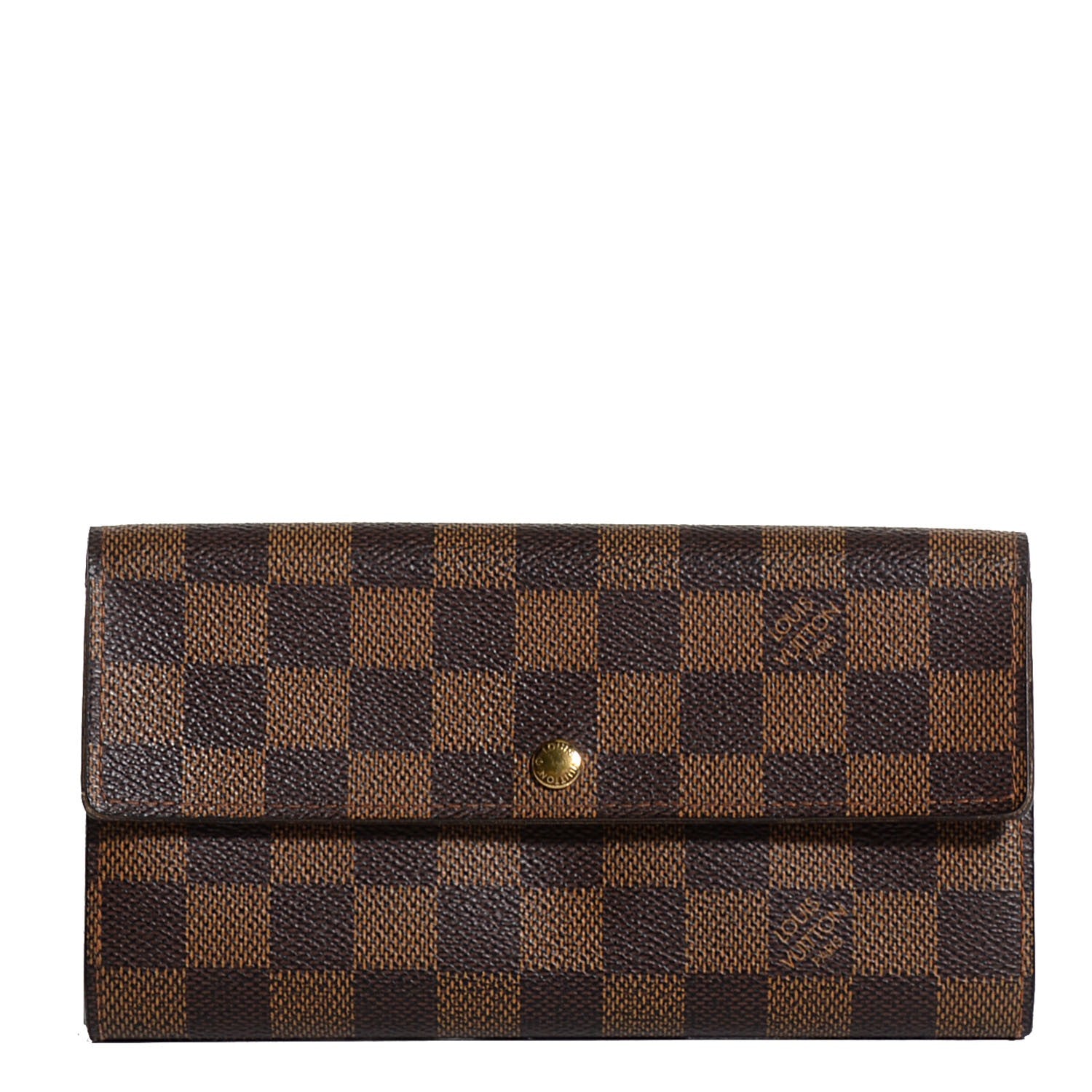 Louis Vuitton Damier Ebene Sarah Wallet 1 of 7