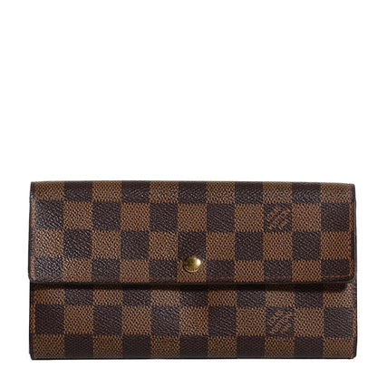 Louis Vuitton Damier Ebene Sarah Wallet 1 of 7
