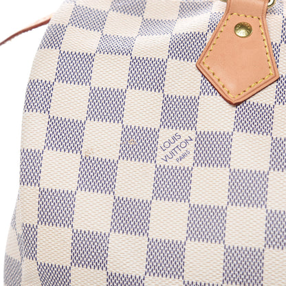 Louis Vuitton Damier Azur Speedy 30 18 of 25