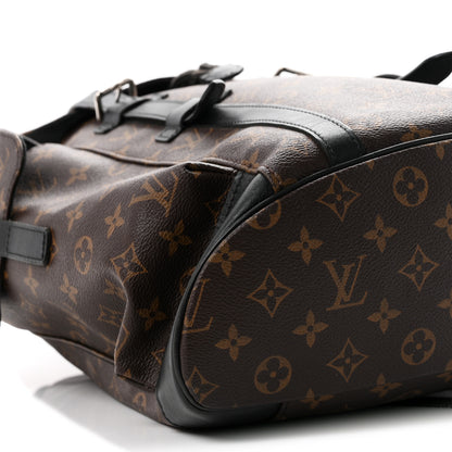 Louis Vuitton Monogram Macassar Christopher PM Backpack 9 of 10