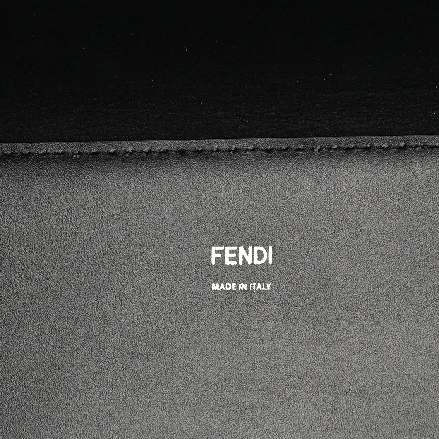 Fendi Vitello King Plexiglass Medium Fendi Sunshine Shopper Tote Black White 6 of 9