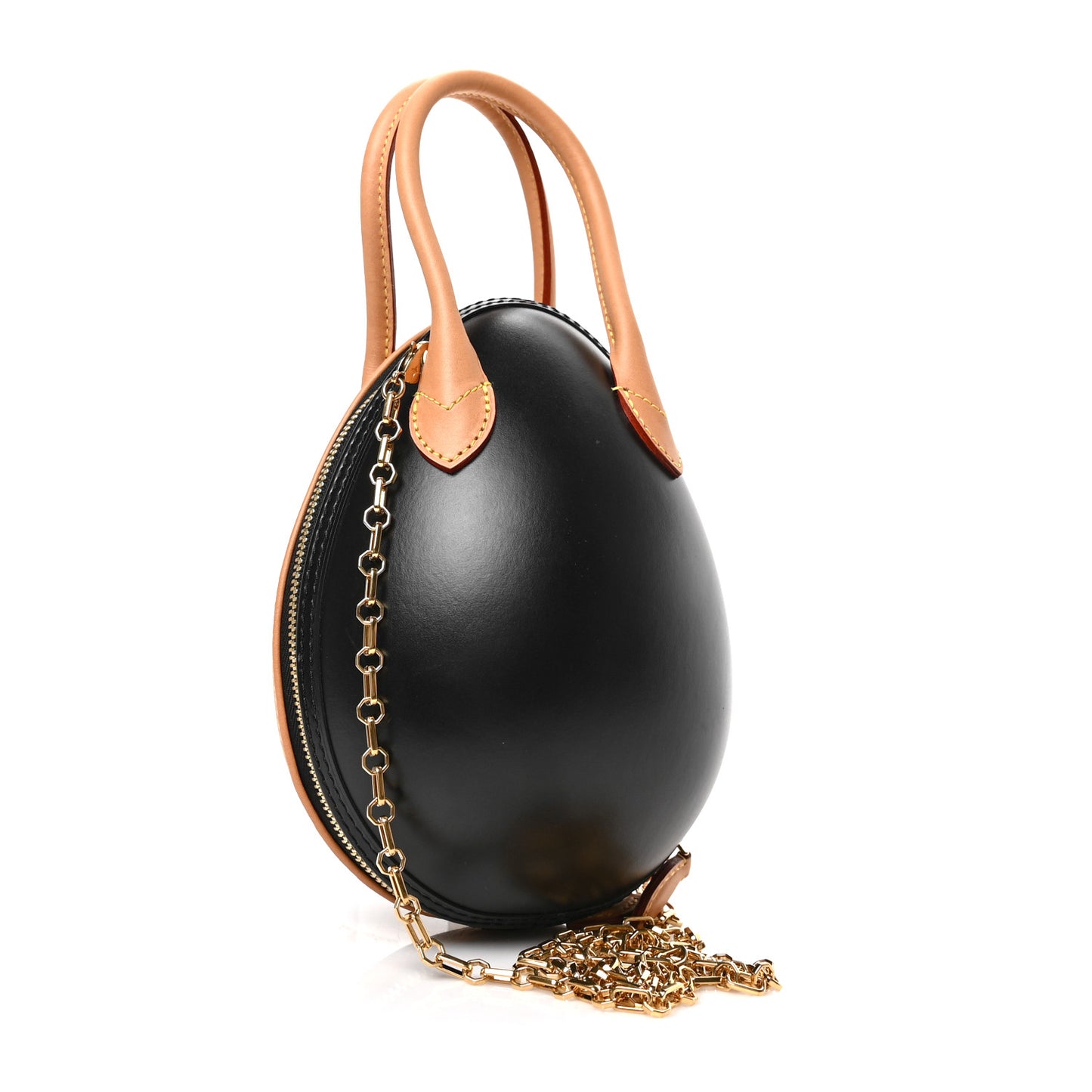 Monogram Egg Bag Black