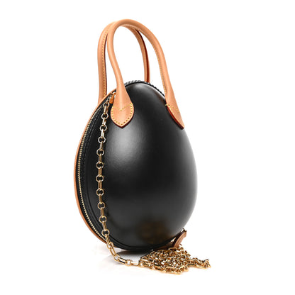 Louis Vuitton Monogram Egg Bag Black 3 of 8