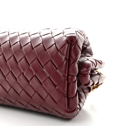Bottega Veneta Nappa Intrecciato Teen The Lauren 1980 Clutch With Chain Barolo 10 of 11