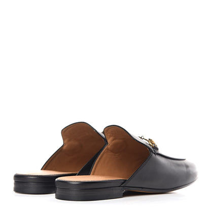 Gucci Calfskin Womens Princetown Slippers 39.5 Black 4 of 9