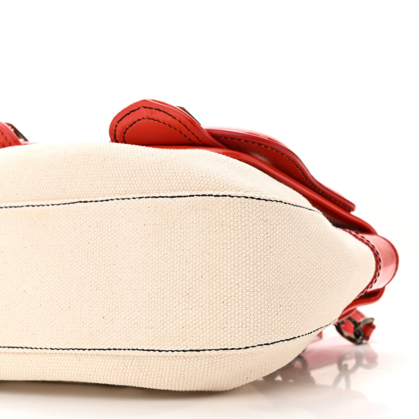 Canvas Patent B Bag Corda Red