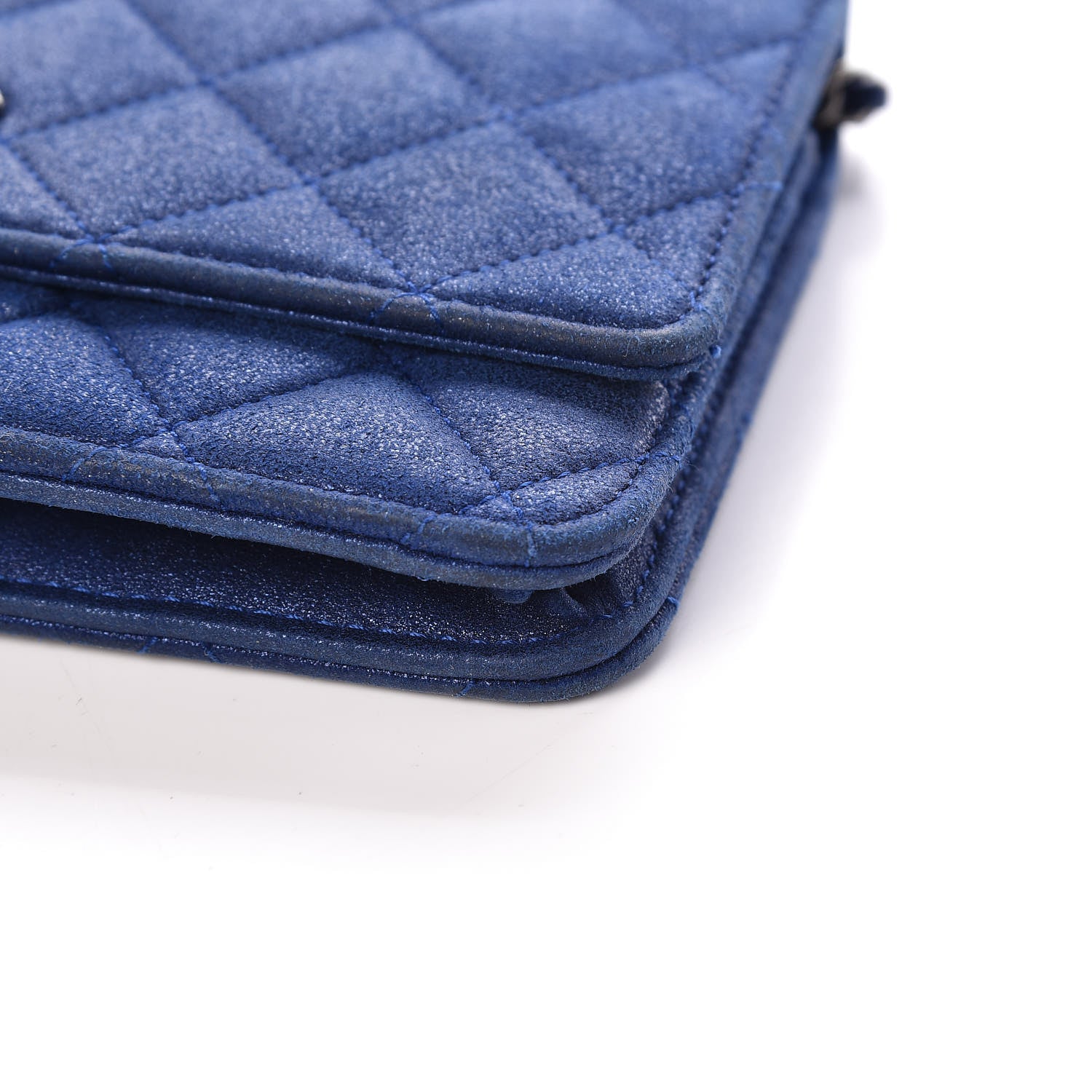 Chanel Iridescent Calfskin Quilted Wallet on Chain WOC 13 of 15