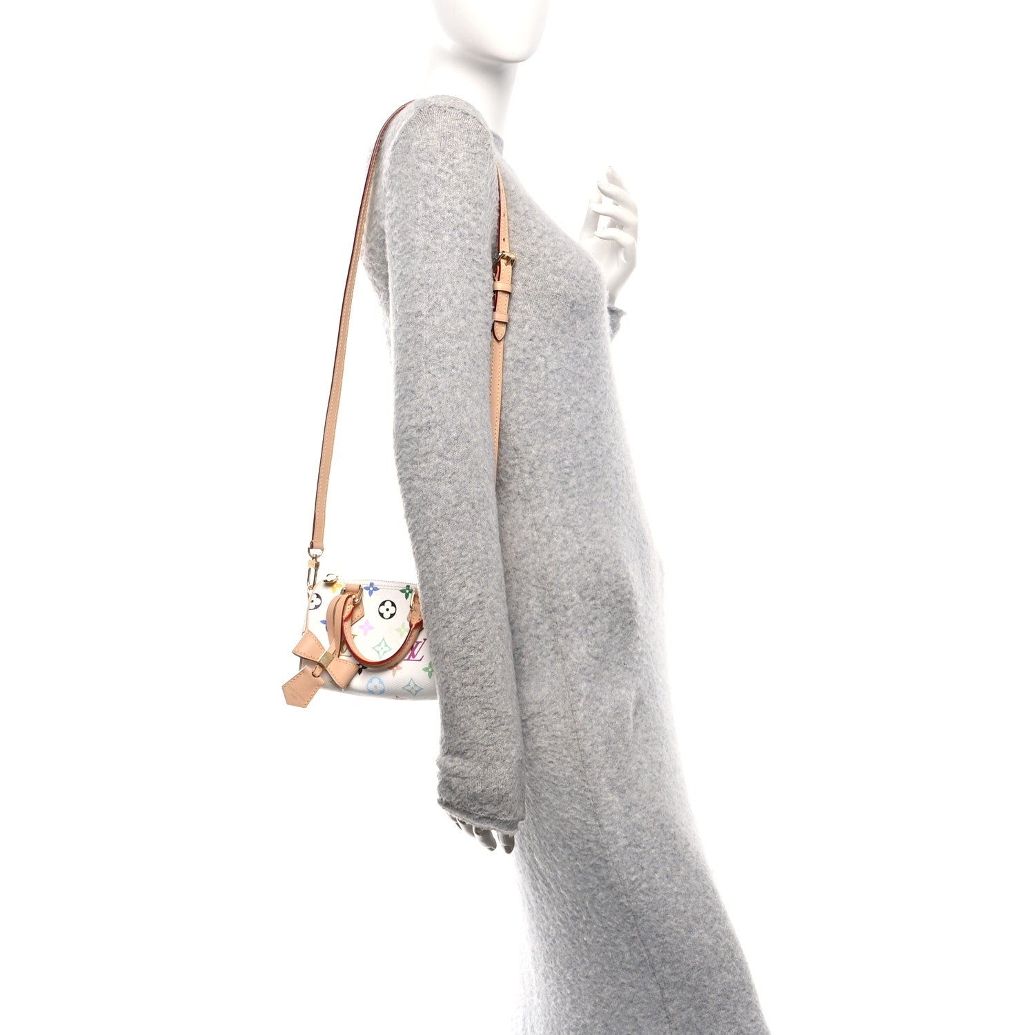 Louis Vuitton LV X TM Monogram Multicolor Nano Speedy White 2 of 10