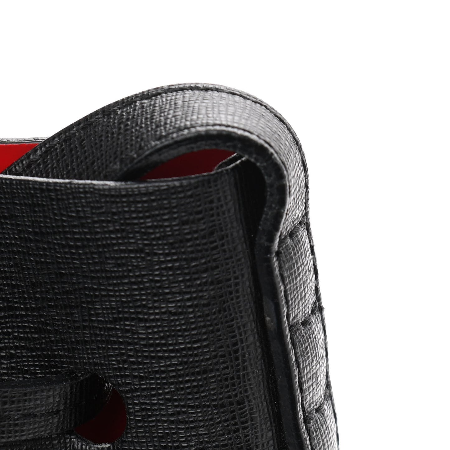 Calfskin Mini Bucket Bag Black Flamma