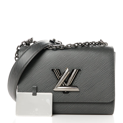 Louis Vuitton Epi Twist Shoulder Bag MM Platine 3 of 11