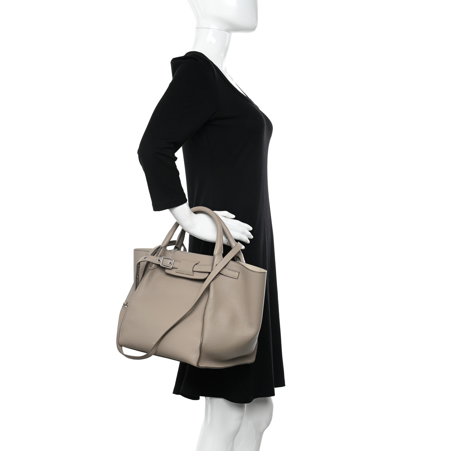 Celine Supple Grained Calfskin Small Big Bag Light Taupe 2 of 10