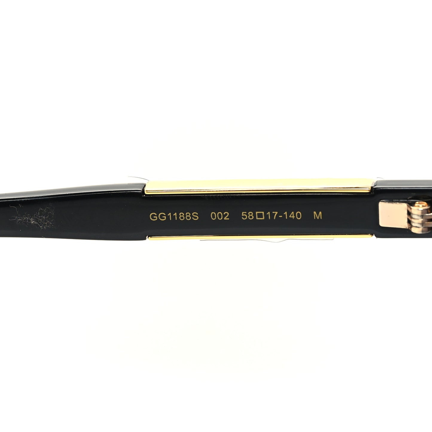 Acetate Square Frame GG1188S Sunglasses Black