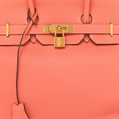 Hermes Togo BIRKIN 35 Crevette 8 of 15