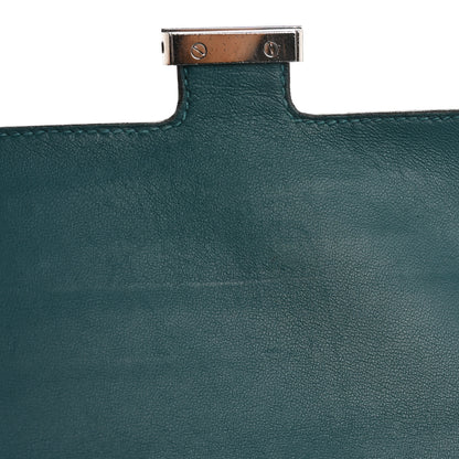 Hermes Shiny Alligator Enamel Constance Wallet Colvert 8 of 16
