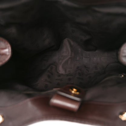 Gucci Guccissima Medium Sukey Tote Chocolate 5 of 10