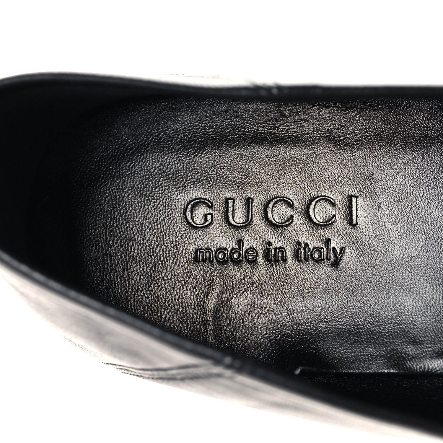 Gucci Lambskin Mens Brixton Horsebit Loafers 10.5 Black 9 of 10