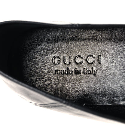 Gucci Lambskin Mens Brixton Horsebit Loafers 10.5 Black 9 of 10