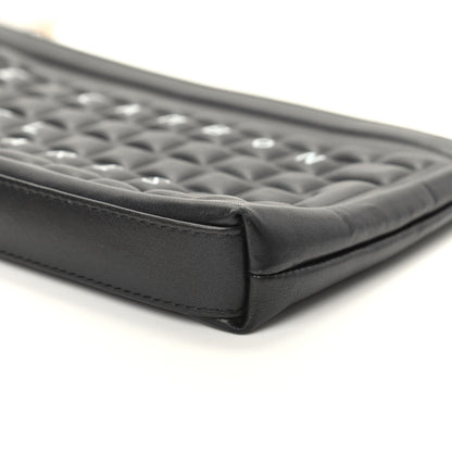 Chanel Metallic Calfskin Keyboard Pouch Black 9 of 9