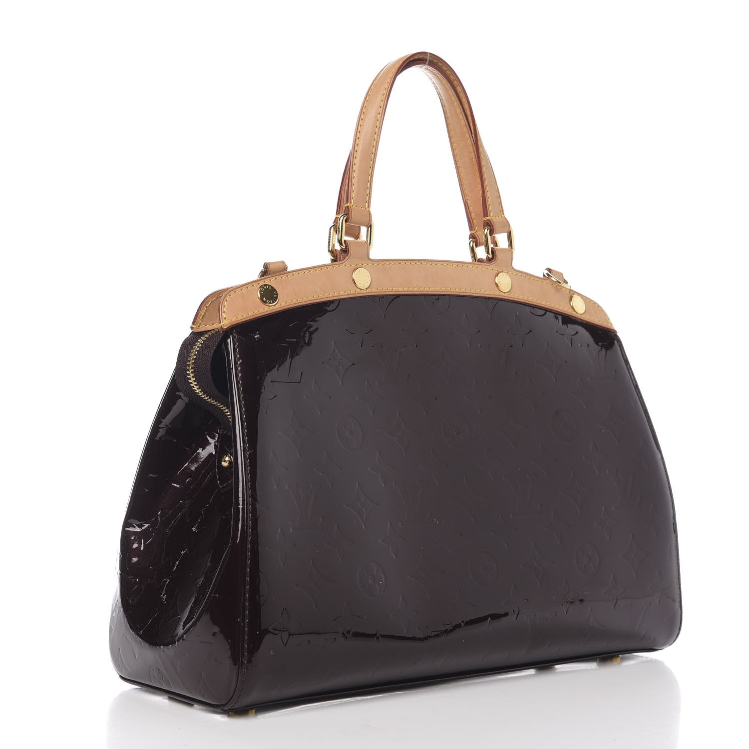 Louis Vuitton Vernis Brea MM Amarante 2 of 8