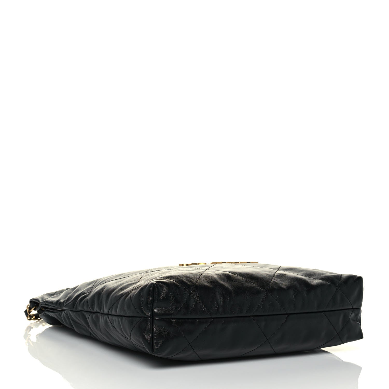Chanel Shiny Calfskin Quilted Small Chanel 22 Black 4 of 12