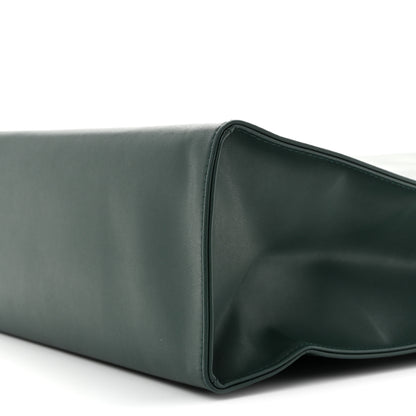 Telfar Vegan Leather Medium Shopping Bag Dark Olive 9 of 11