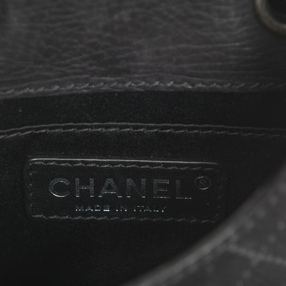 Chanel Suede Small Coco Twin Flap Black 8 of 9