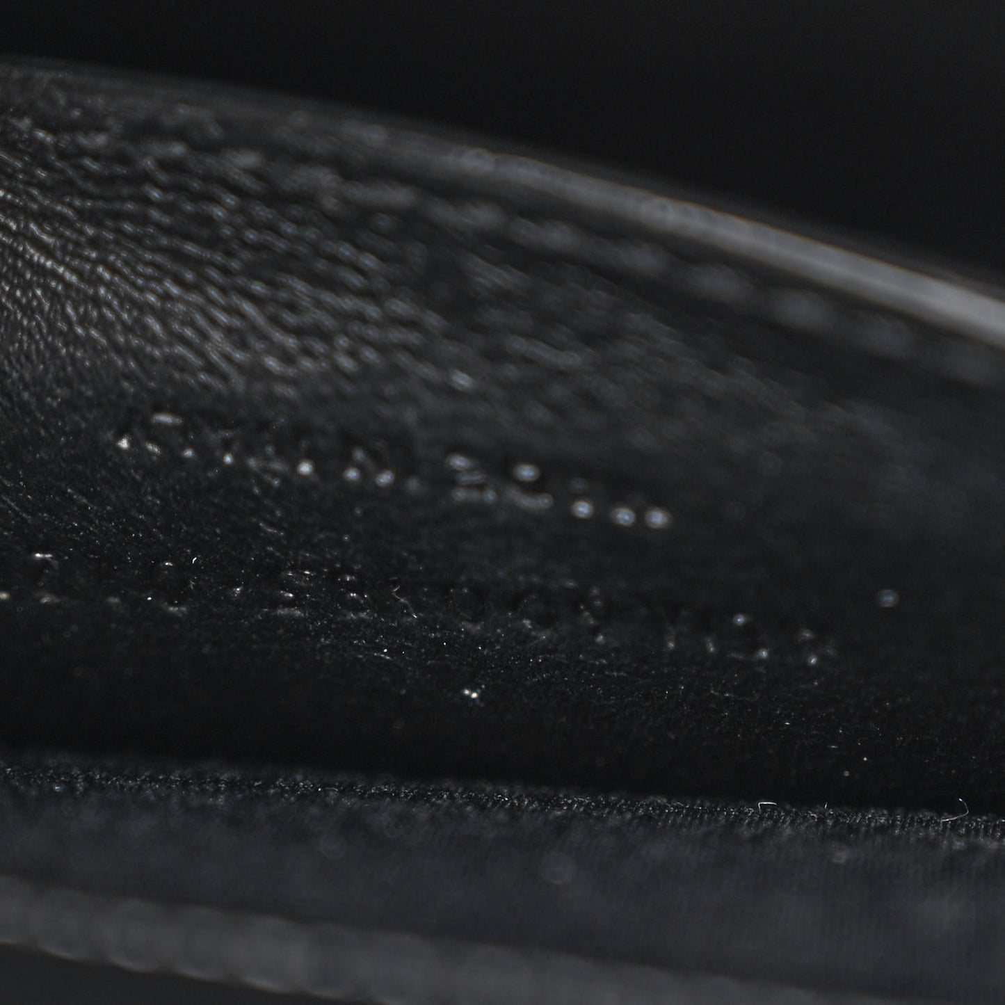 Grain De Poudre Textured Mixed Matelasse Triquilt Medium Monogram Satchel Black