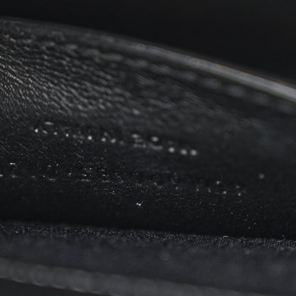 Saint Laurent Grain De Poudre Textured Mixed Matelasse Triquilt Medium Monogram Satchel Black 7 of 11