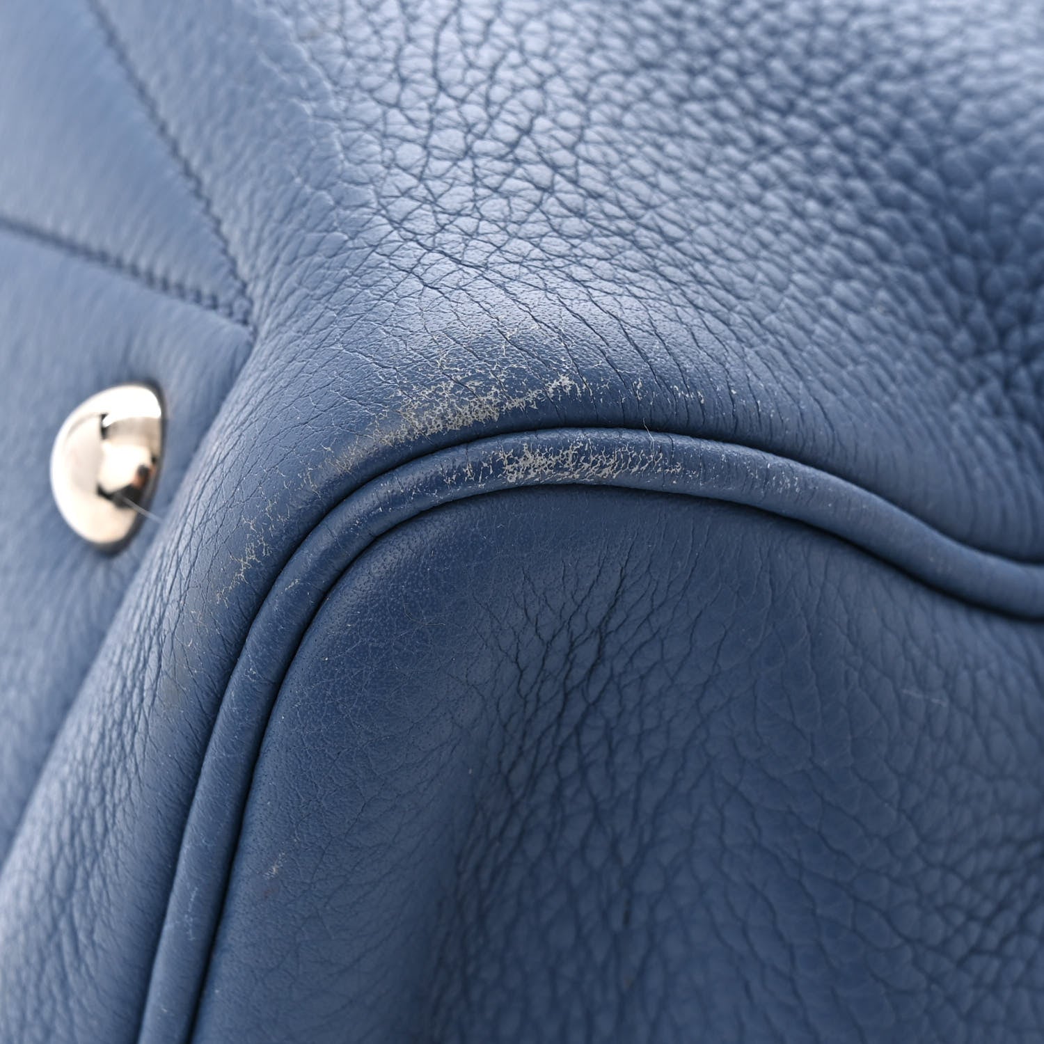 Hermes Taurillon Clemence Victoria II 35 Bleu Brighton 12 of 17