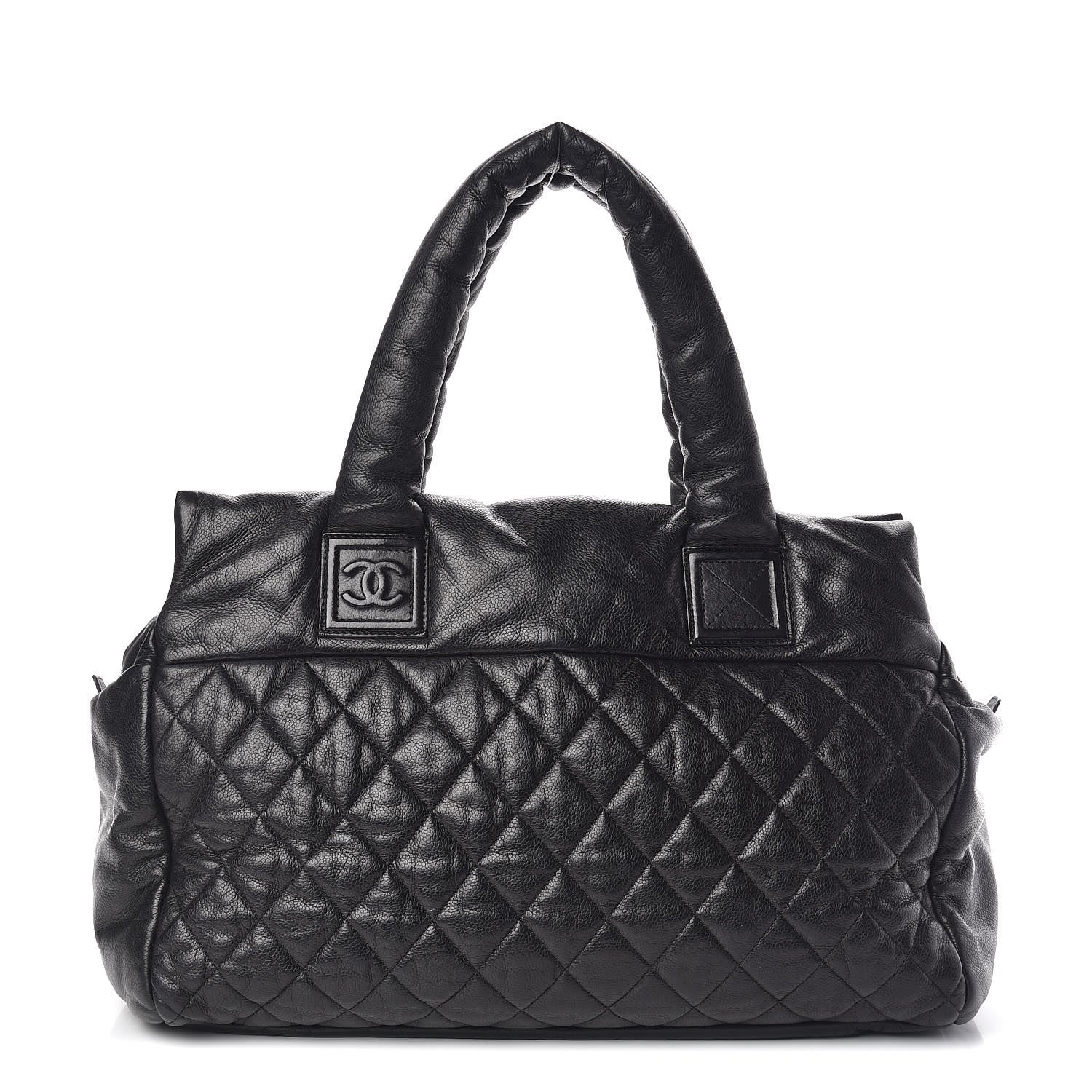 Chanel Caviar Quilted Large Coco Cocoon Tote Black 1 of 10
